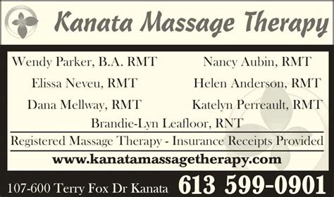 wendy parker massage therapy|Kanata Massage Therapy :: Staff.